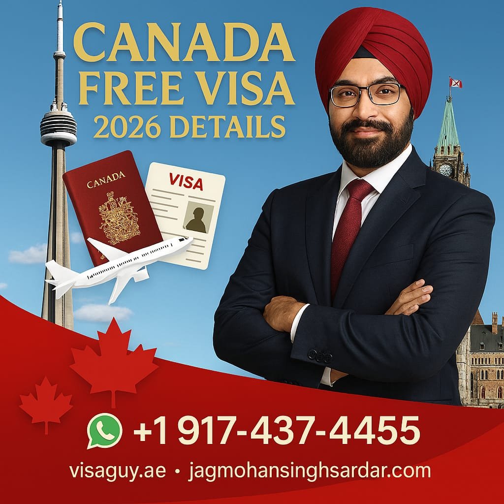 Canada free Visa 2026 Details
